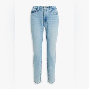 Good American Light Blue Straight Leg Jeans